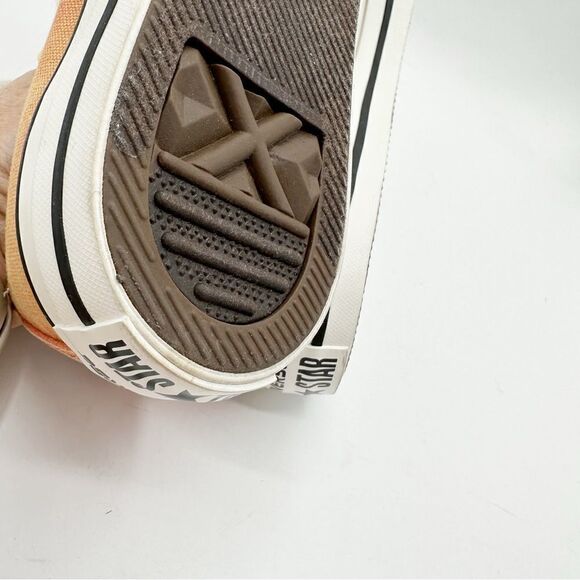 Customized Ombré Orange Yellow Converse All Star Low-Top Unisex Sneakers M4 W6 - Picture 14 of 15